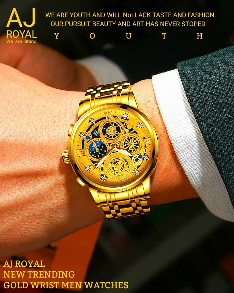 Luxury Gold Royal Watch