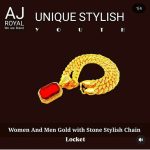 Stylish Chain Locket for Men & Women | Elegant Fashion Jewelry